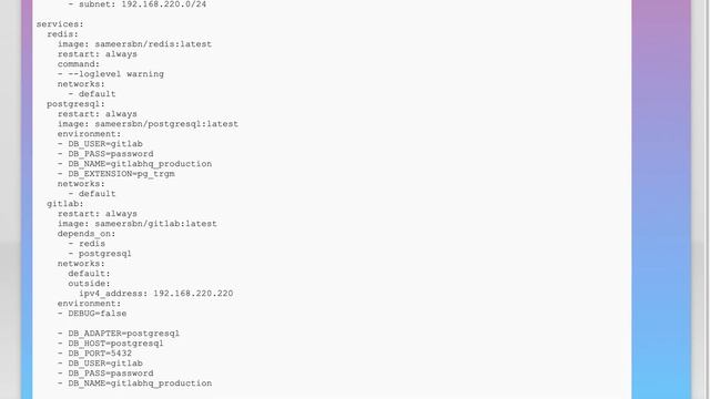 docker-compose assign lan ip to service смотреть онлайн