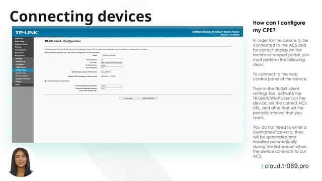 Connecting devices to the TR-069 ACS | Cloud ACS смотреть онлайн