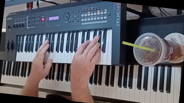Watcher of the Skies Yamaha MX49 Genesis keyboard cover demo смотреть онлайн