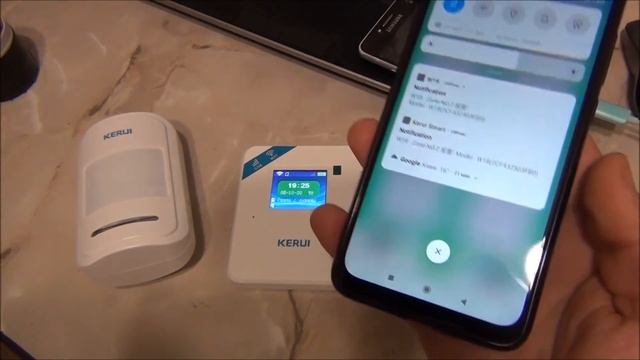 WIFI / GSM сигнализация для дома | KERUI W18 смотреть онлайн