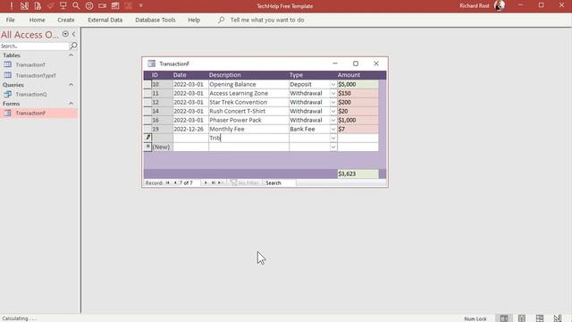 Three Methods for Creating Tables to Track Transactions in Microsoft Access смотреть онлайн