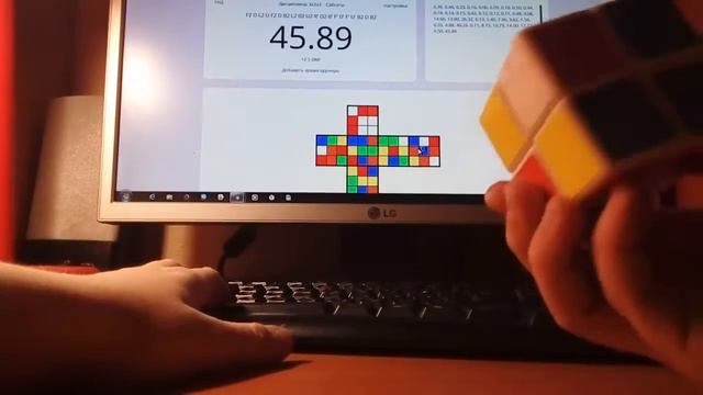 Новый кубик и впервый собрал 1 сторону смотреть онлайн