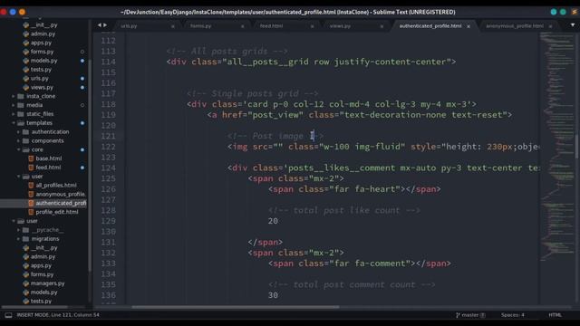 ? #24 - Instagram Clone - Easy Django - Post Create and Delete View смотреть онлайн