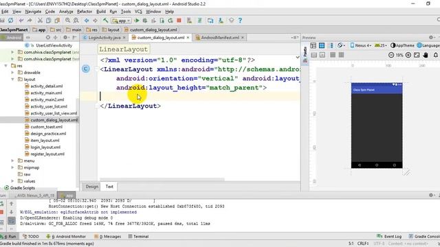 (Android nepali tutorial) Class14 Custom dialog, custom toast смотреть онлайн