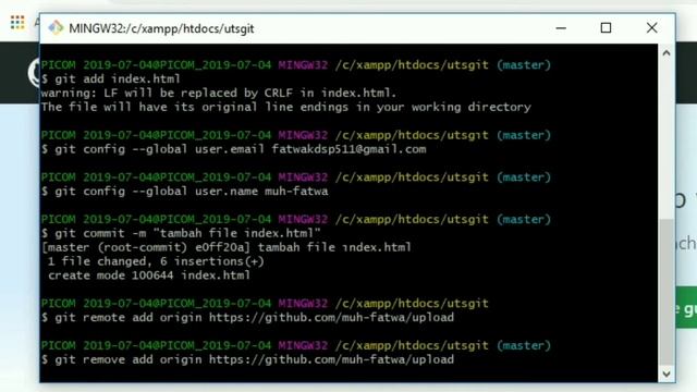 Cara upload, ubah file, dan tambah file di github menggunakan GIT desktop смотреть онлайн