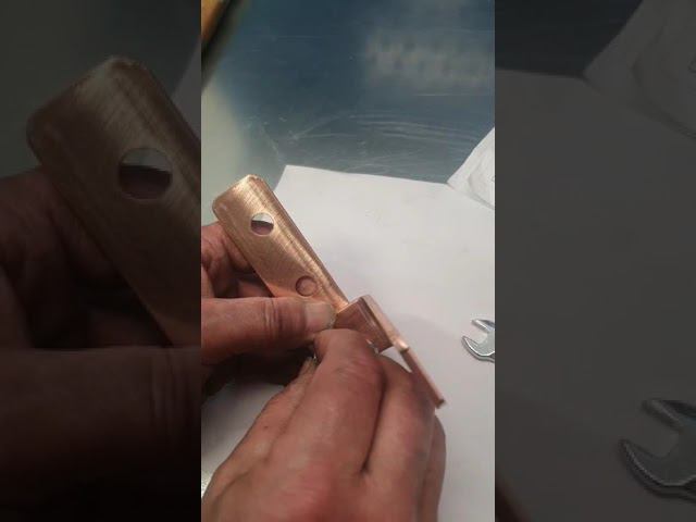 Сборка медной шины сечение 4х30 мм смотреть онлайн