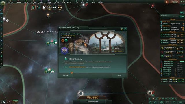 Let's Play Stellaris Aquatics | Numerian Kingdom | Ocean Paradise | Ep. 04 смотреть онлайн