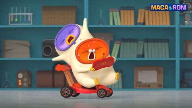 [MACA&RONI] New Cleaning Robot | Macaandroni Channel