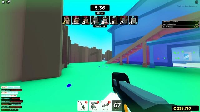 How to BHOP in BIG PAINTBALL! (ROBLOX) смотреть онлайн
