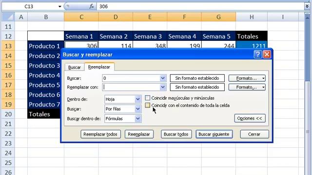 ExcelTrucos Nro #92: Buscar y Reemplazar Formato o Formula смотреть онлайн