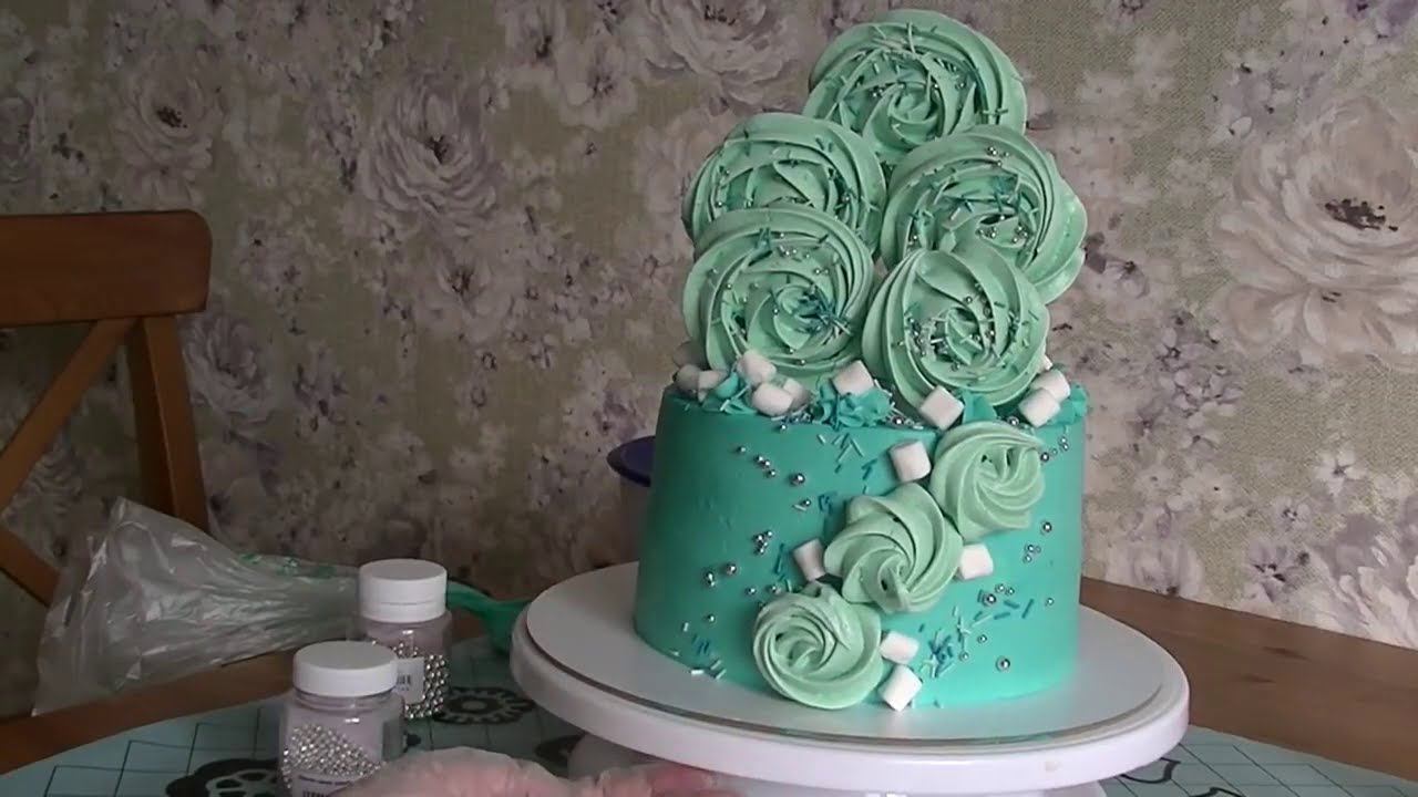 Хочу Быть КОНДИТЕРОМ ИДЕЯ УКРАШЕНИЯ ТОРТА ПРОСТО КРАСИВО И НЕДОРОГО Видео 6 смотреть онлайн