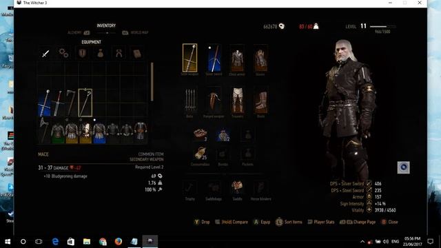 Witcher 3 Sprint Fix or Run Fix смотреть онлайн