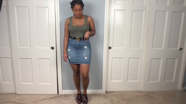 how to style DENIM SKIRTS! WHAT TO WEAR with denim skirts| CARLA SIMON смотреть онлайн