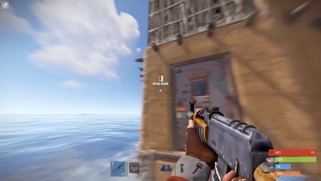 ПОСТРОИЛ ДОМ, ДЛИНОЮ В КВАДРАТ В РАСТ RUST смотреть онлайн