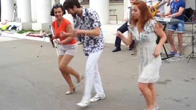 Барахолка - Музей Москвы - Танцы - Свинг Тайм Swing Time смотреть онлайн