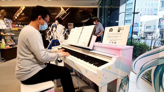 Playing Senbonzakura with AI Hatsune Miku singing along! смотреть онлайн