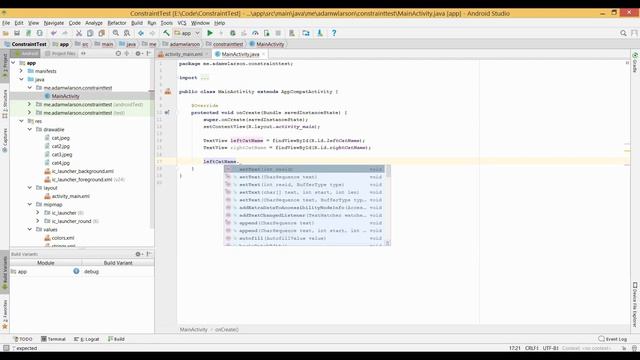 Change Text, Images, and More with Java Code in Android Studio смотреть онлайн