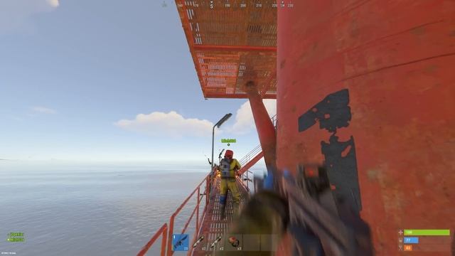 Мой Дом между двумя нефтевышками в Раст/Rust смотреть онлайн