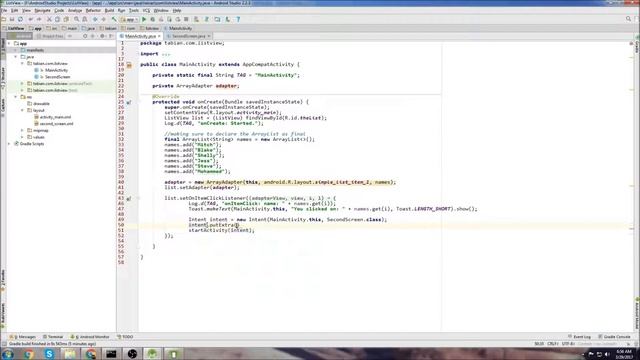 Android Beginner Tutorial #21 - Send Data Between Activities Using Intents смотреть онлайн