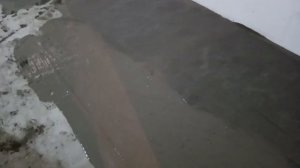 Наливной пол из цемента и песка