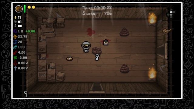 Cool Sunglasses - FIEND FOLIO Item Guide - The Binding of Isaac Mod смотреть онлайн