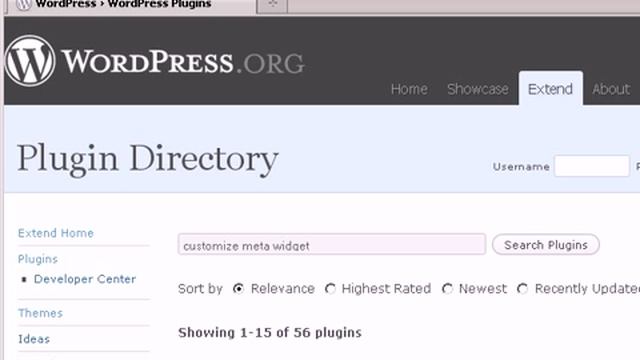 Как отредактировать виджет Мета в WordPress смотреть онлайн