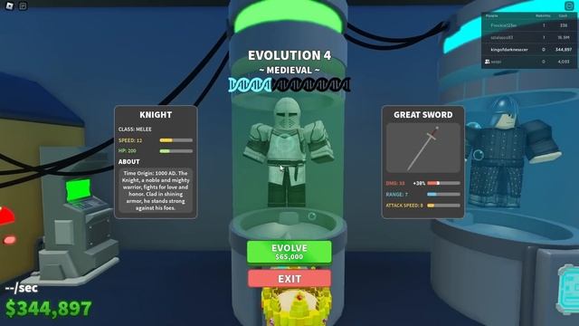 ОТ ДОИСТОРИЧЕСКОГО ЧЕЛОВЕКА ДО СУПЕР СОЛАДАТА В РОБЛОКС ТАЙКОН! ROBLOX ВИДЕО смотреть онлайн