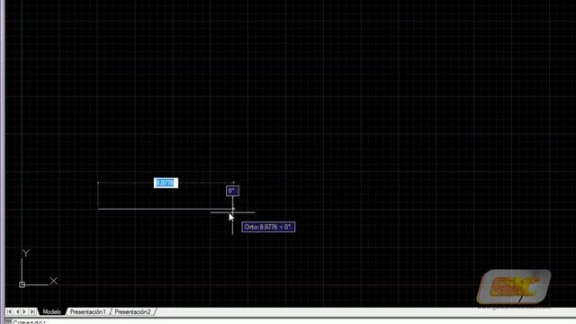 3.8-a Autocad 2013. Orto, Rejilla, Malla de Resolución y Forzar cursor смотреть онлайн