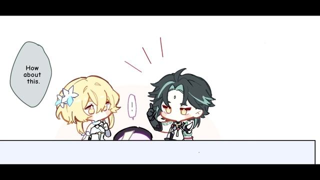 Xiao and Lumine Take Care of Qiqi [Genshin Impact] | Comic Dub смотреть онлайн