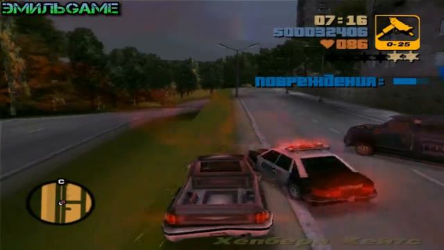 Прохождение игры GTA 3 миссия 8(Ограбление фургона) смотреть онлайн