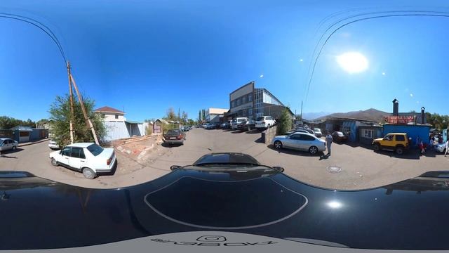 Есик. Улицы Набережная, Амангельды ? 360° видео с пространственным звуком (Insta360 ONE X2) смотреть онлайн