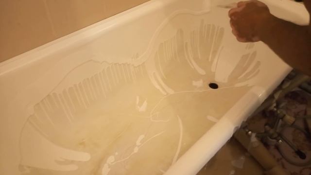Реставрация ванны своими руками инструкция. Технология нанесения жидкого акрила смотреть онлайн