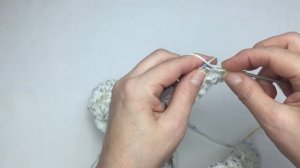 Детское платье, спицами, с круглой кокеткой.(~ 1 - 1,5 года).Spanish sub.#вязание #knitting