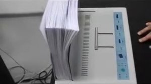 Видео работы термопереплетной переплетной техники RD500