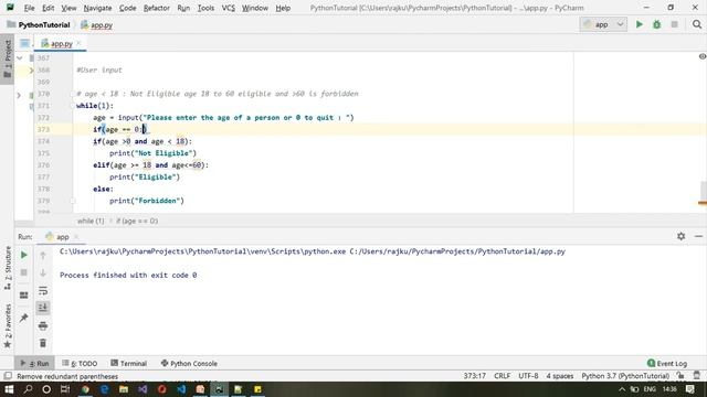 Python Tutorial - Part 23 - User Input | Python for Beginners |Learn Python смотреть онлайн