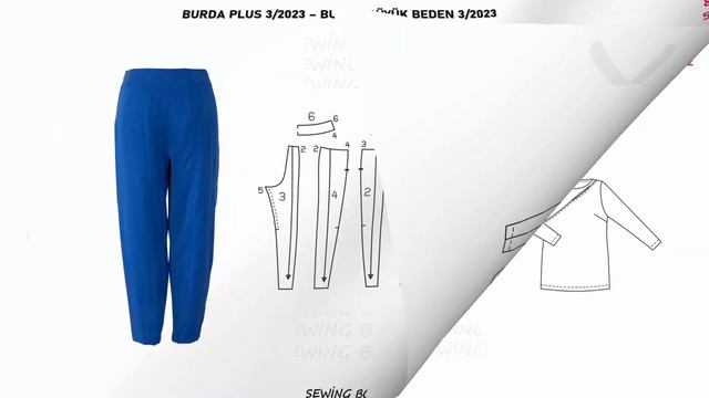 Burda plus 3/2023 [ Burda Büyük Beden 2023 ]👗⚡️👖 смотреть онлайн