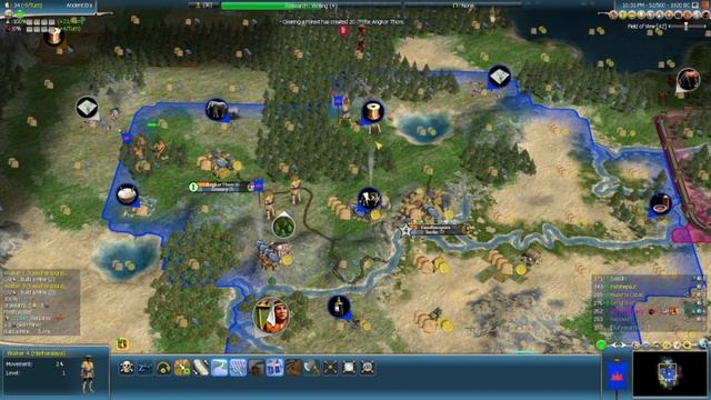 Civ 4 Deity 45 | Suryavarman NC 293 | Part 1 (Cramped By Turn 5)