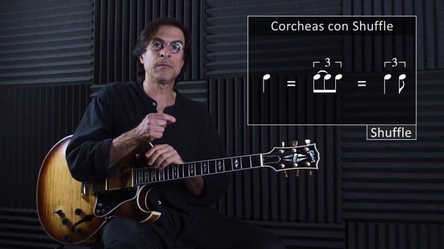 Como tocar un Shuffle Blues en la guitarra смотреть онлайн