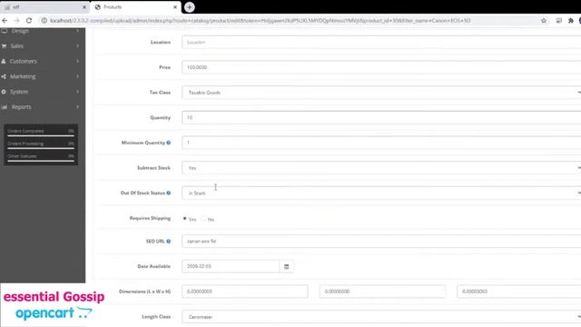 Opencart Out Of Stock module Download (2.3.0.2 - 3.0.X.X) смотреть онлайн
