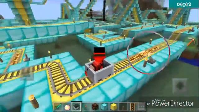 Обзор американских горок в Minecraft pe смотреть онлайн