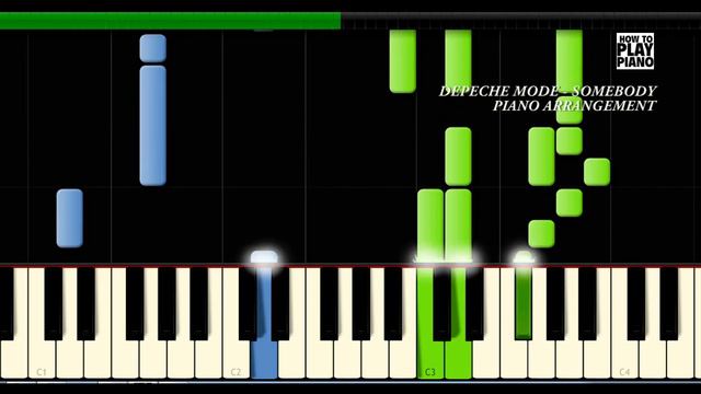 DEPECHE MODE - SOMEBODY - SYNTHESIA (PIANO COVER) смотреть онлайн