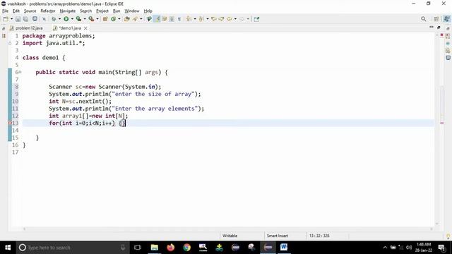 Java program to check a key element is present in given array or not/Java program to check key elem смотреть онлайн