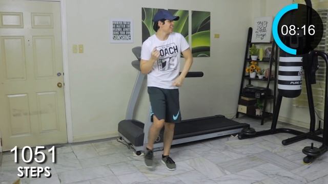 HAPPY 2000 Steps in 16 Minutes | Walking Workout #2 - Burn Calories- Keoni Tamayo смотреть онлайн