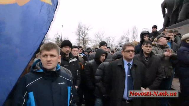 Видео Новости-N: Николаевский антимайдан: Россия, Россия!