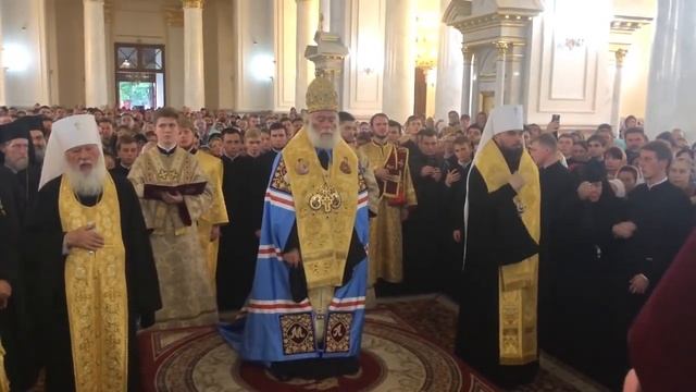 Молебен о единстве Православия в Украине смотреть онлайн