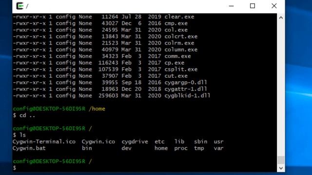 Cygwin - How to Use Cygwin to Run a Linux Command Prompt in Microsoft Windows смотреть онлайн