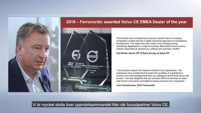 AGM 2020. CEO Lars Corneliusson comments on financial year 2019 and Q1 2020 смотреть онлайн