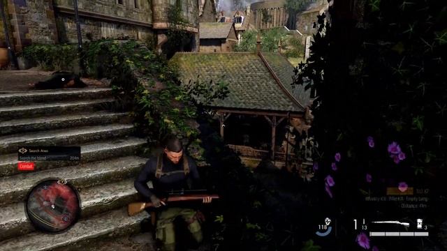 Sniper Elite 5 - Gameplay 4K, Third mission - Spy Academy смотреть онлайн