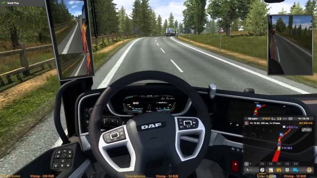 Euro Truck Simulator 2 - СТРИМ - Катаем с подписчиками! (Разговорный стрим) Прохождение #21 смотреть онлайн