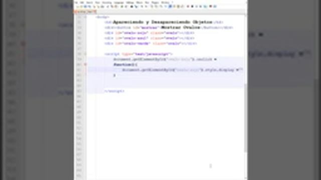 JavaScript Style Display смотреть онлайн